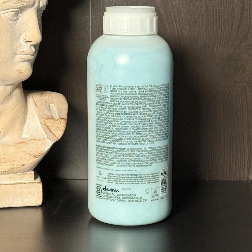 Davines MINU Illuminating Replenishing Hair Mask for Colored Hair 1000ml‎ 33.8oz
